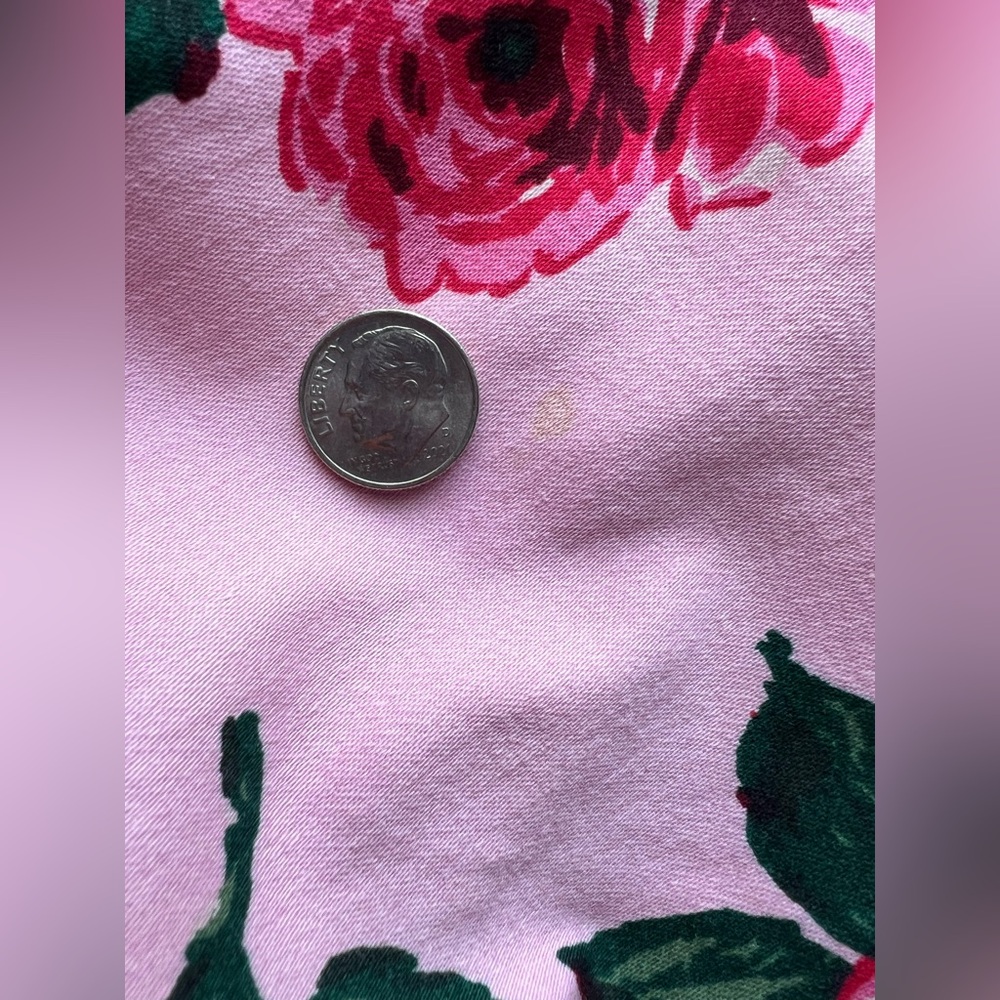 Vixen Swing Skirt in Pink Vintage Roses print - Picture 5 of 8